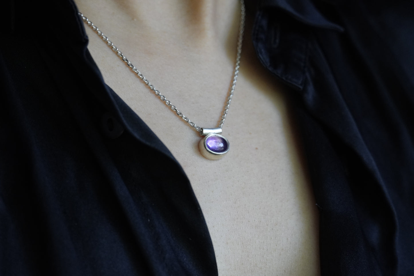 Happy Horns Series is Back: Amethyst, Kyanite, Rhodochrosite; Sunstone Necklace
