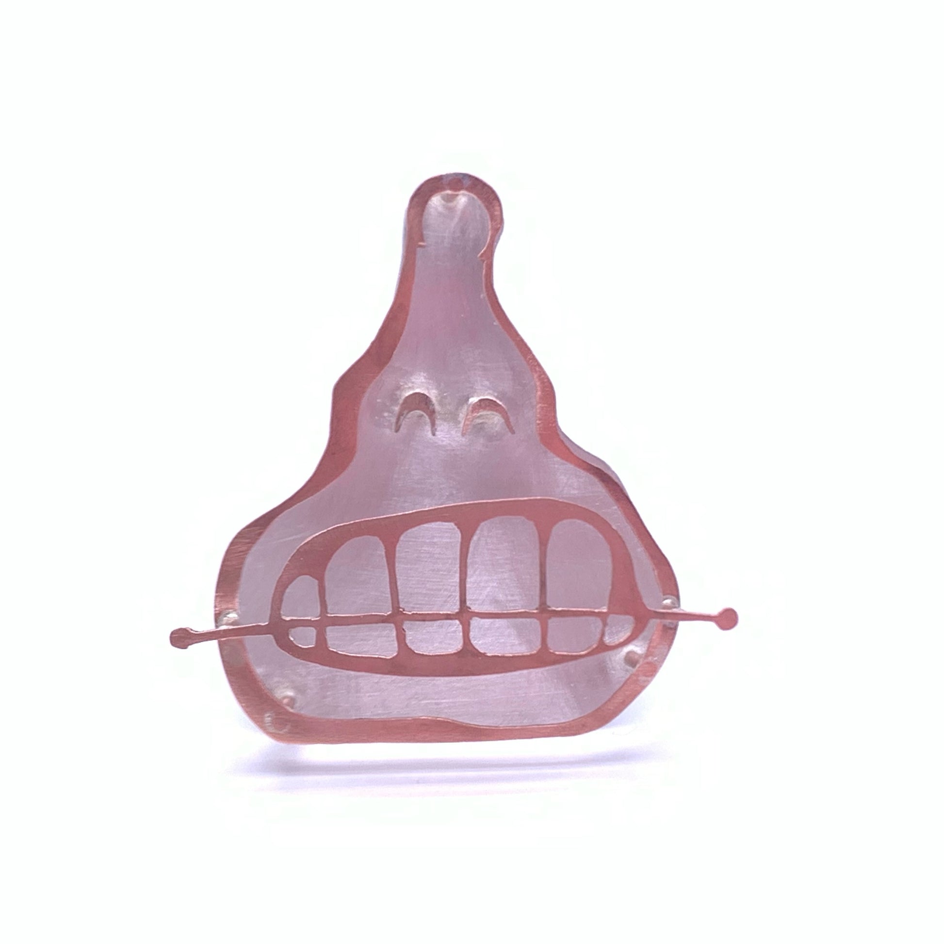 Hotpot Blurred Brooch - MorphiArtForge