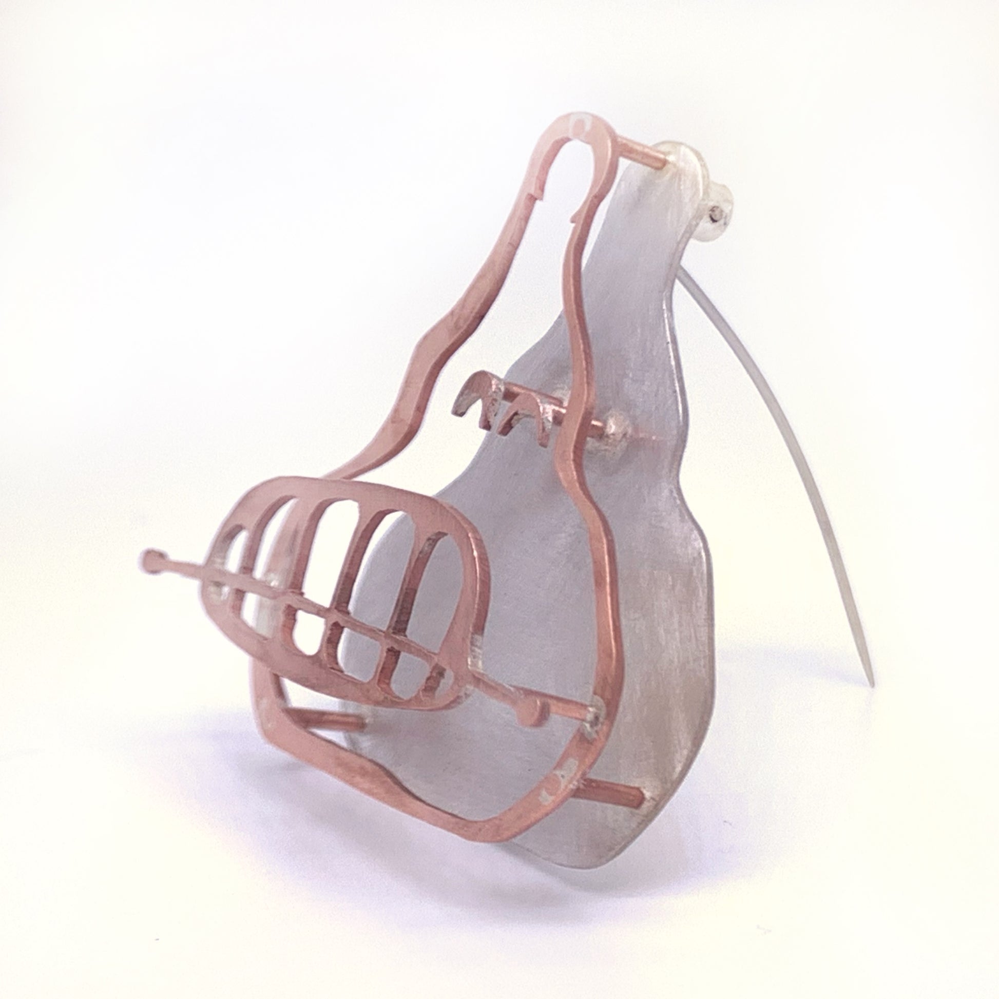 Hotpot Blurred Brooch - MorphiArtForge