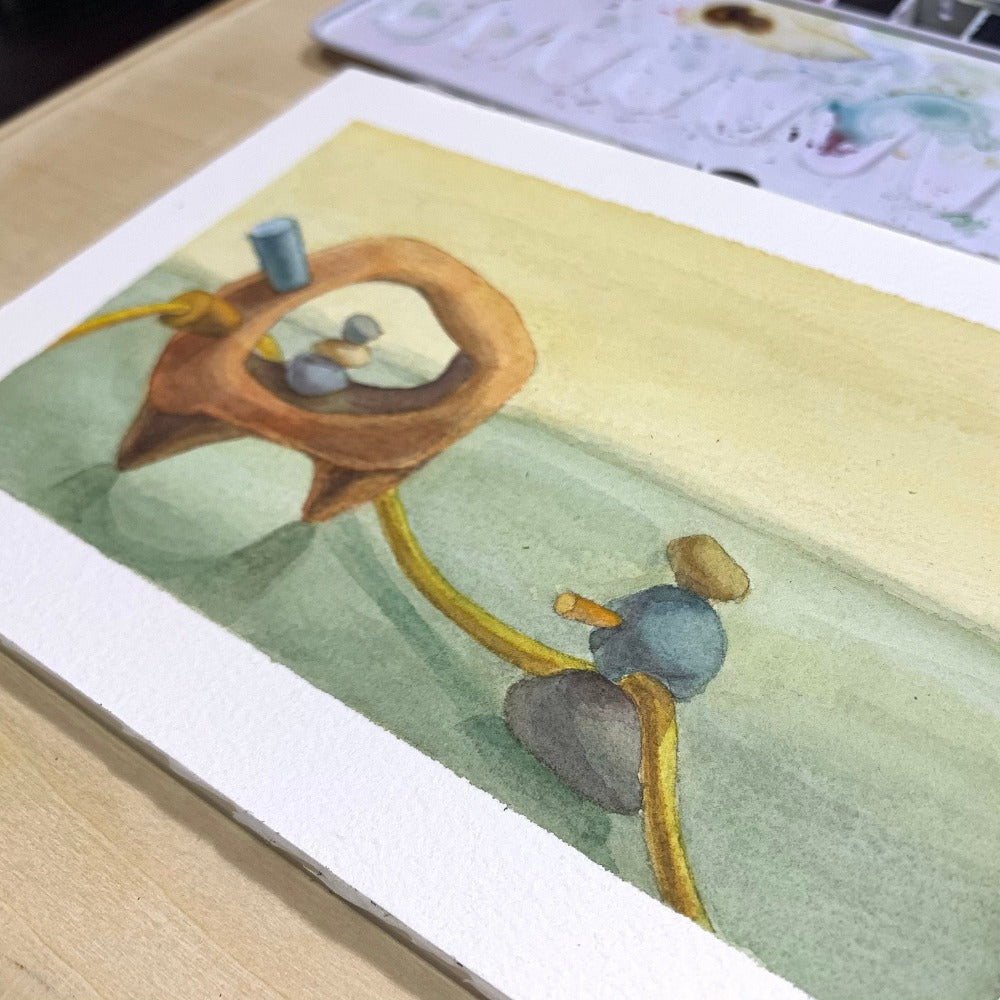 MorphiArtForge, Watercolor Painting