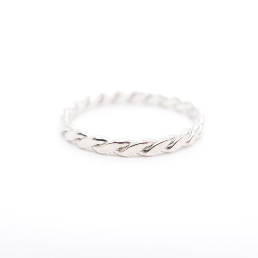 Silver Twist ring, MorphiArtForge, Handcrafted Rings, Art Jewelry