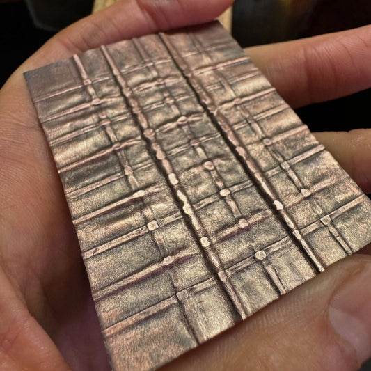 The Art of Crease Patterns: Copper Fold Forming Pieces at MorphiArtForge