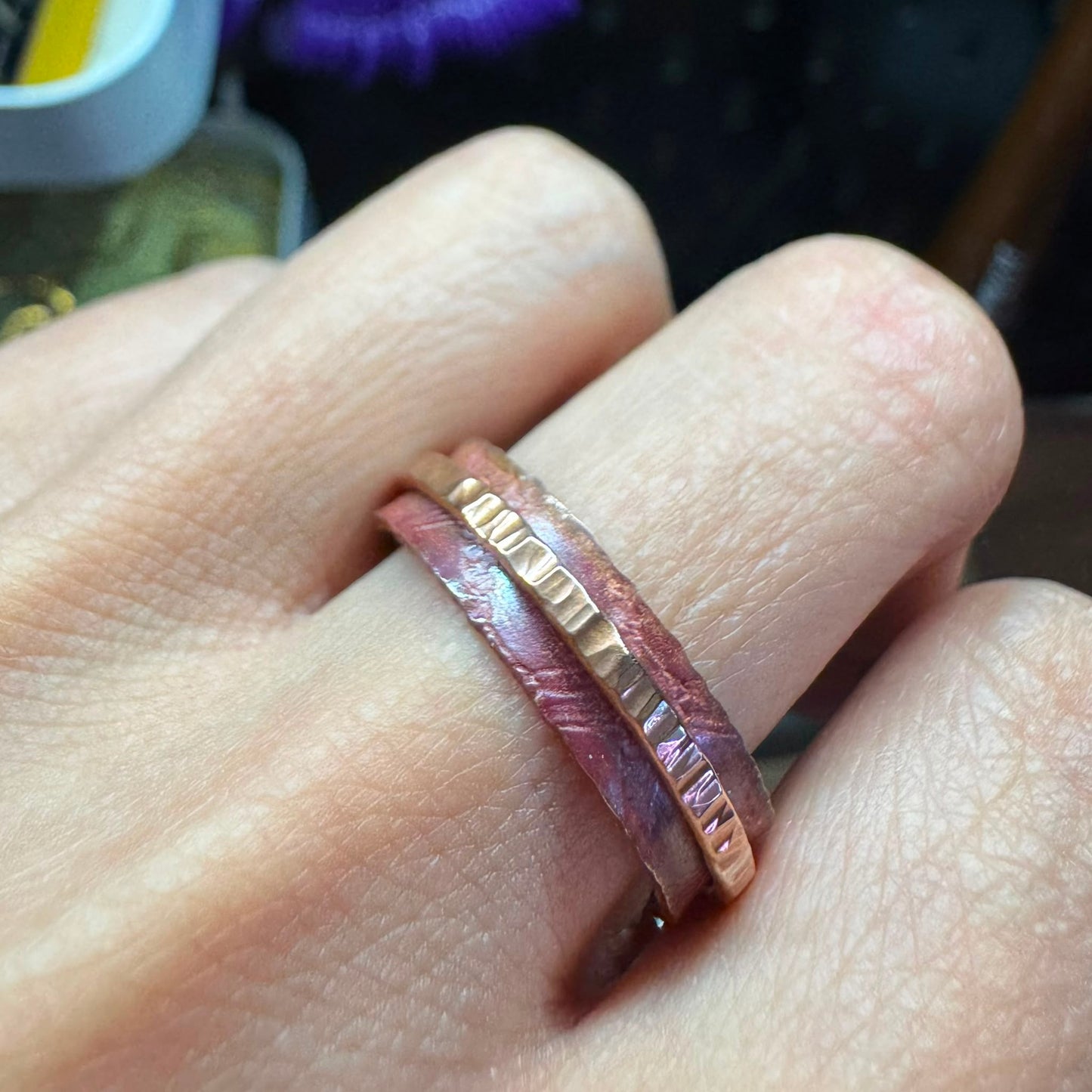Two Copper rings